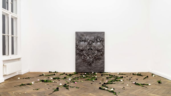Installation view, Walking in Ice, 2020, courtesy of the Hua International, Berlin