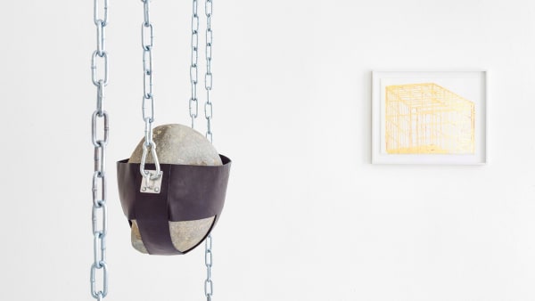 Installation view, Walking in Ice, 2020, courtesy of the Hua International, Berlin