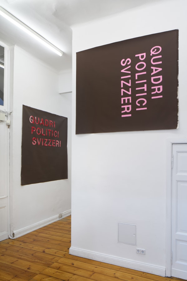 exhibition view, 2023, 3 by Alfredo Aceto, Hua International Berlin, photo by Joe Clark.