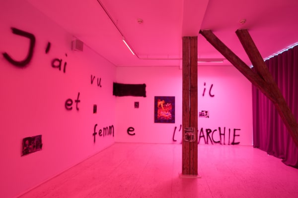 The Night Eats All Objects, 2024,Lea von Wintzingerode with Paul DD Smith, Adrijana Gvozdenović, and Filipe Lippe/Mr. Cosmic Slop, Hua International Berlin, photos by Joe Clark. Courtesy of the artist and Hua International.