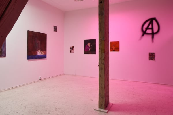 The Night Eats All Objects, 2024,Lea von Wintzingerode with Paul DD Smith, Adrijana Gvozdenović, and Filipe Lippe/Mr. Cosmic Slop, Hua International Berlin, photos by Joe Clark. Courtesy of the artist and Hua International.