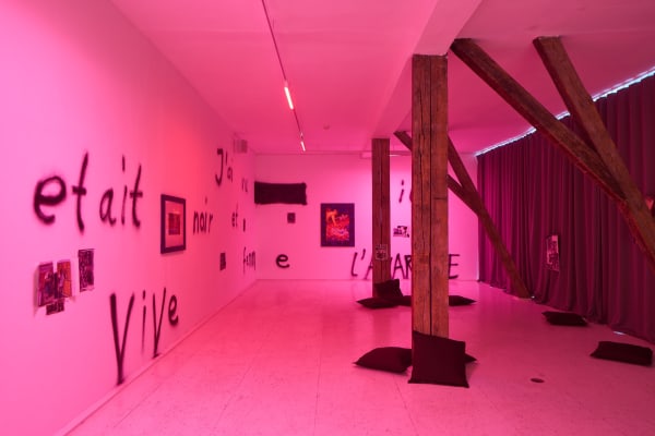 The Night Eats All Objects, 2024,Lea von Wintzingerode with Paul DD Smith, Adrijana Gvozdenović, and Filipe Lippe/Mr. Cosmic Slop, Hua International Berlin, photos by Joe Clark. Courtesy of the artist and Hua International.