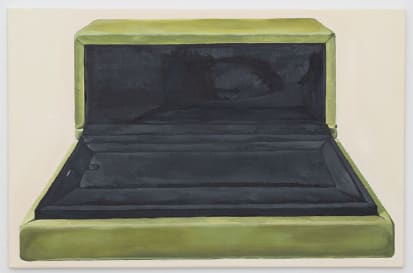 Yuan Ming, Alibi VIII, 2025, Oil on Cotton Canvas, 75 x 116 x 2 cm