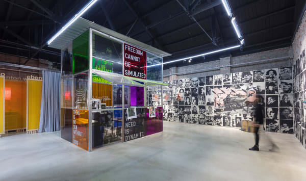 Installation views, 2021, GreenGoHome, photo by Yang Hao, Courtesy of the gallery Hua International and the artists,Beijing