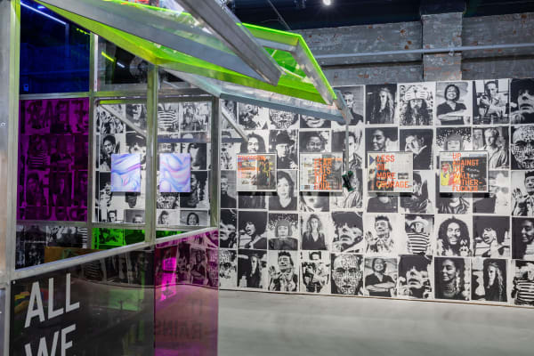 Installation views, 2021, GreenGoHome, photo by Yang Hao, Courtesy of the gallery Hua International and the artists,Beijing