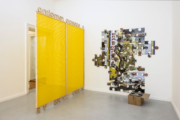 Installation view, 2021, “Notation from Somewhere” by Rafael Domenech, Hua International Berlin, photo by Timo Ohler. Courtesy of the artist and Hua International, Berlin.