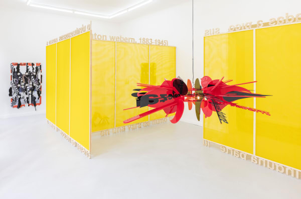 Installation view, 2021, “Notation from Somewhere” by Rafael Domenech, Hua International Berlin, photo by Timo Ohler. Courtesy of the artist and Hua International, Berlin.