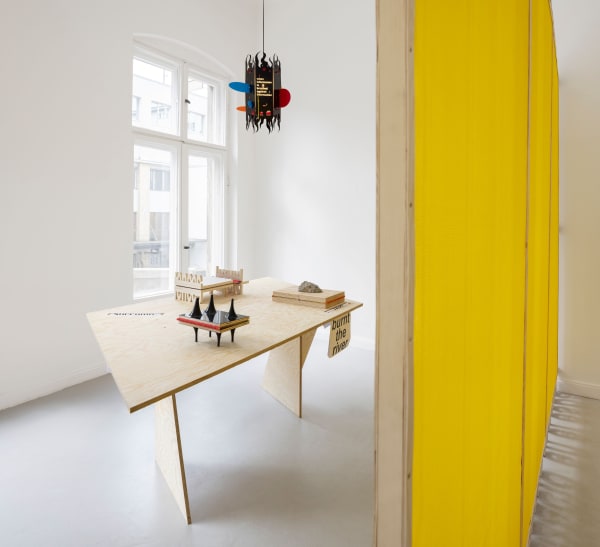 Installation view, 2021, “Notation from Somewhere” by Rafael Domenech, Hua International Berlin, photo by Timo Ohler. Courtesy of the artist and Hua International, Berlin.
