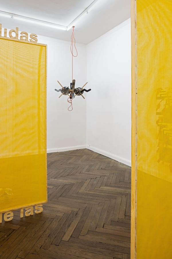 Installation view, 2021, “Notation from Somewhere” by Rafael Domenech, Hua International Berlin, photo by Timo Ohler. Courtesy of the artist and Hua International, Berlin.
