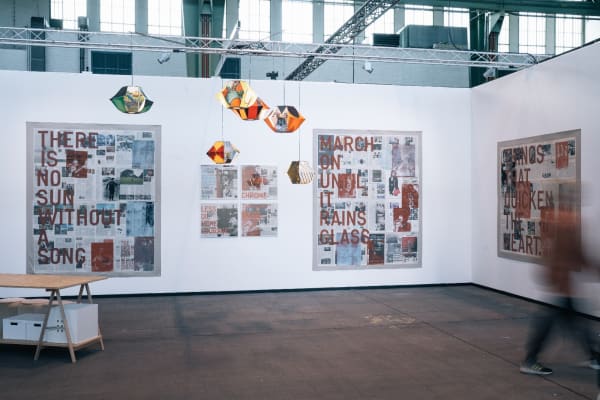 Installation view | 2019, Tomas Vu& Rirkrit Tiravanija, Art Berlin, courtesy of HuArt Company GmbH