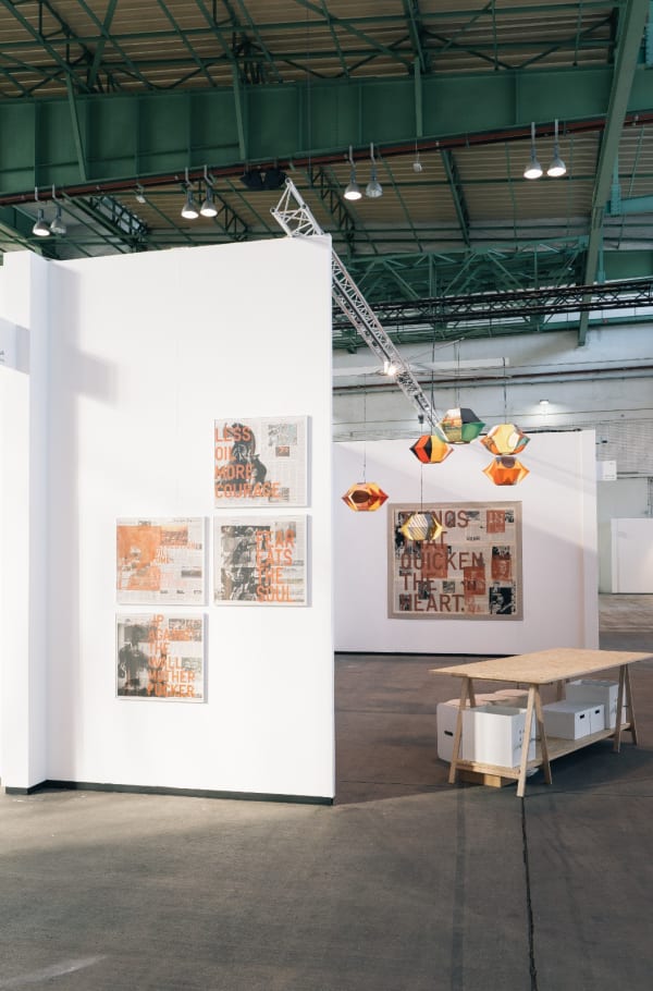 Installation view | 2019, Tomas Vu& Rirkrit Tiravanija, Art Berlin, courtesy of HuArt Company GmbH