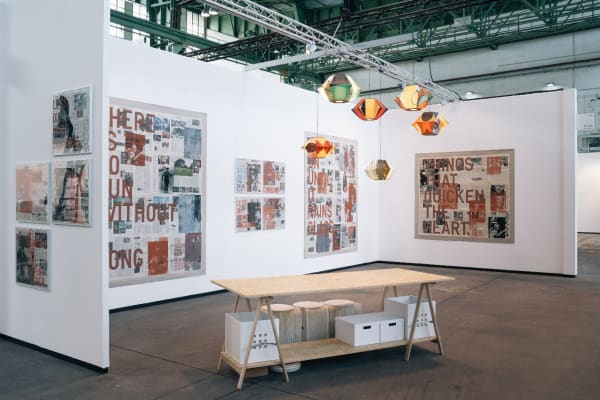 Installation view | 2019, Tomas Vu& Rirkrit Tiravanija, Art Berlin, courtesy of HuArt Company GmbH
