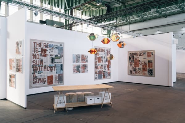 Installation view | 2019, Tomas Vu& Rirkrit Tiravanija, Art Berlin, courtesy of HuArt Company GmbH