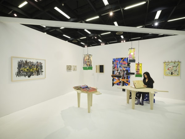 Installation view, 2023, Art Cologne, courtesy of the artists and the Hua International, Booth Designed by Krista Xueying Yu