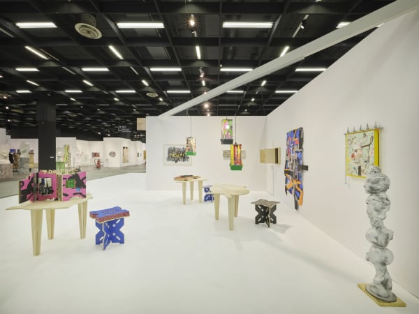 Installation view, 2023, Art Cologne, courtesy of the artists and the Hua International, Booth Designed by Krista Xueying Yu