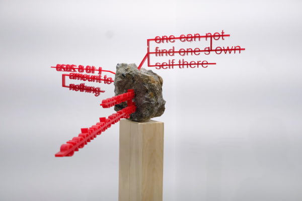 Installation view, 2021,Rafael Domenech,ARCO, courtesy of the artist and HuArt Company GmbH Booth Designed by Krista Xueying Yu.