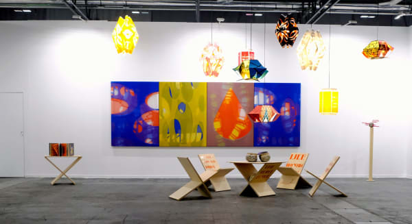 Installation view, 2021,collaboration,ARCO, courtesy of the artist and HuArt Company GmbH, Booth designed by Krista Xueying Yu