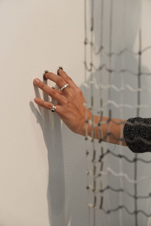 Installation view, 2021, Fanny Giquel, Frieze London, courtesy of HuArt Company GmbH Booth Designed by Krista Xueying Yu.