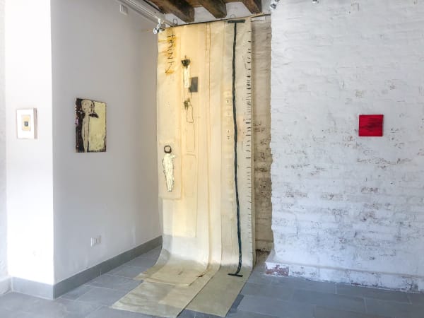 Melinda Stickney-Gibson installation at Castello Spaces Gallery located at Fondamenta San Giuseppe, Castello 780 Venice, Italy