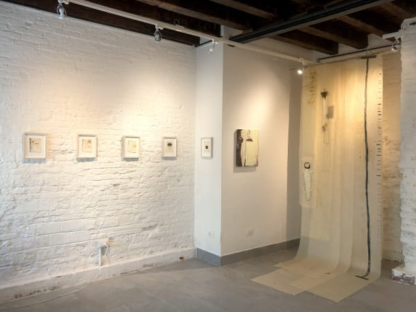Melinda Stickney-Gibson installation at Castello Spaces Gallery located at Fondamenta San Giuseppe, Castello 780 Venice, Italy