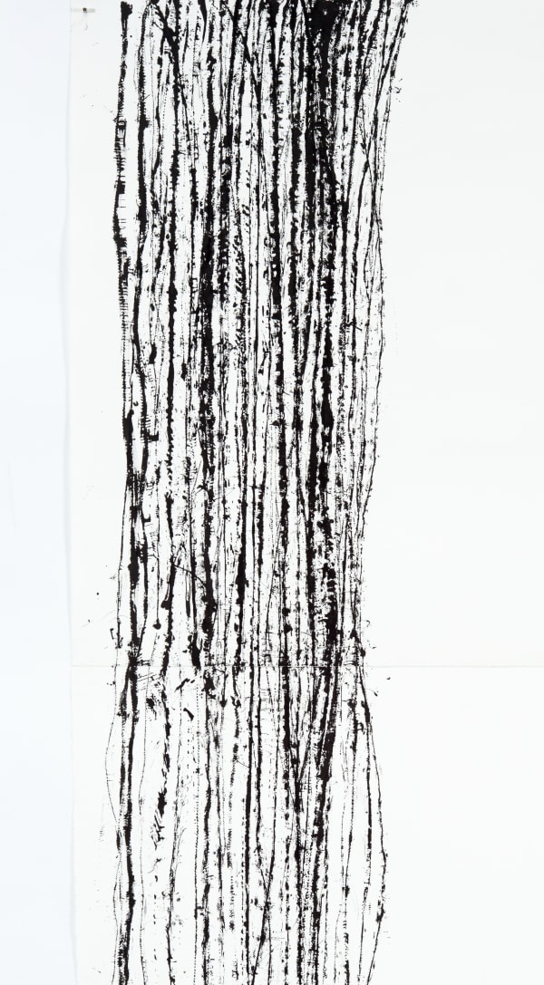 Lynne Tobin, Line Studies Wall Drawing 1 ,(detail)