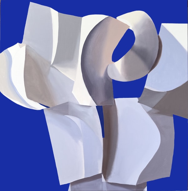 Ginnie Gardiner, Interspace Forty-nine, 2024, Oil on linen, 30 x 30 inches