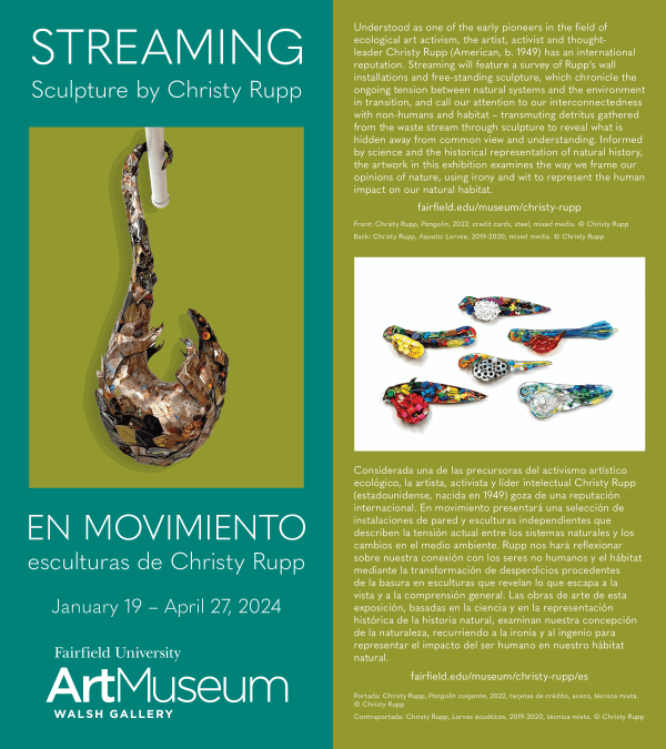 STREAMING: Sculpture by Christy Rupp