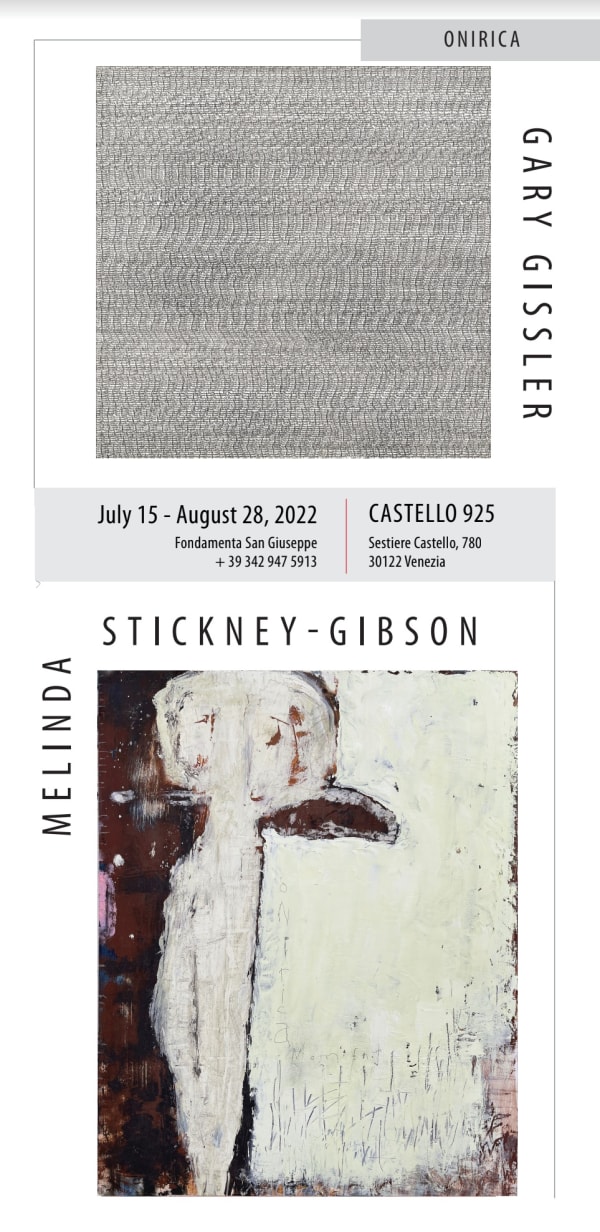 O N I R I C A : Melinda Stickney-Gibson & Gary Gissler Castello Spaces, Venice IT