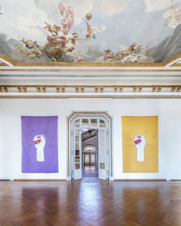 Sylvie Fleury Chaussures Italiennes 2019 Istituto Svizzero 1