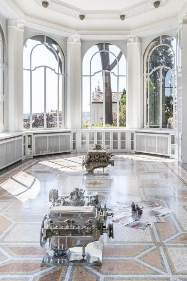 Sylvie Fleury Chaussures Italiennes 2019 Istituto Svizzero 6