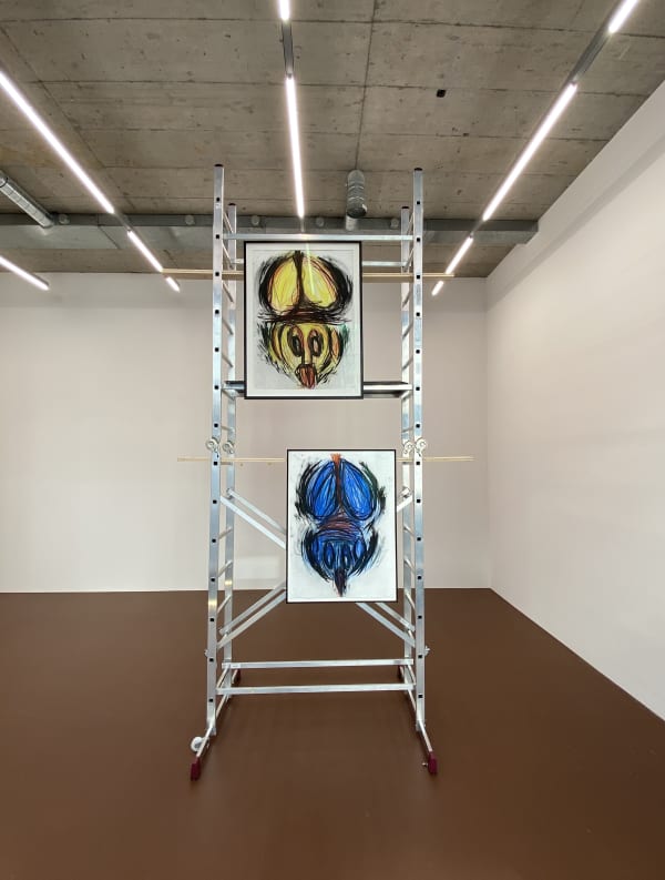 Judith Bernstein Storefront Show 2020 Karma International Zurich 1