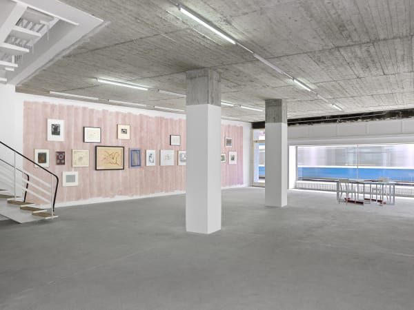 Meret Oppenheim Zeichnungen mit Tisch  Co-curated by Jacqueline Burckhardt