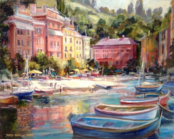 Betty Carr - Boats Building Beach, 2023