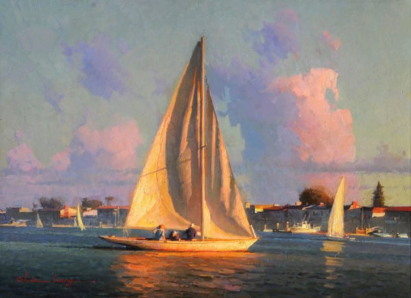Calvin Liang - Sunset Sailing, 2022