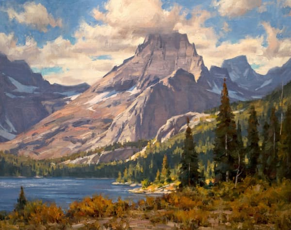Plein Air Painting in Beartooth Pass, Montana