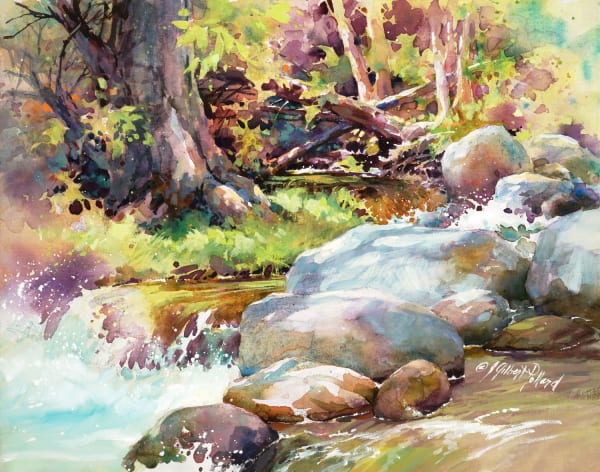 Watercolor Unleashed! Paint a Woodsy Stream