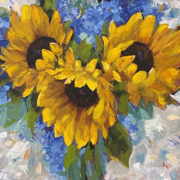 Loose Florals, Bold Tools: A Playful & Productive Acrylic Workshop
