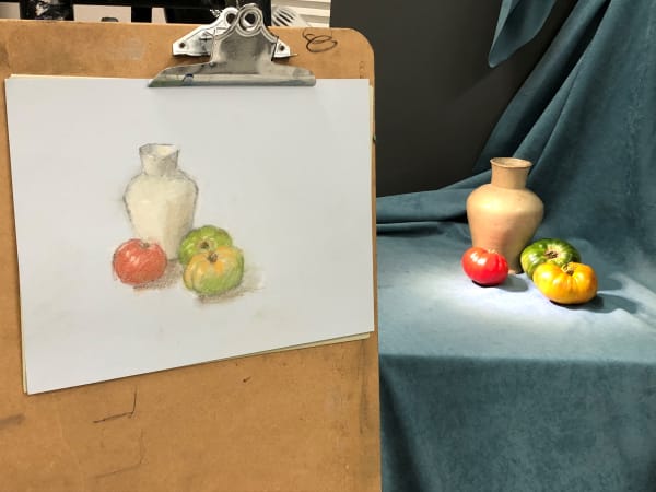 Setting Up the Still Life, Elements and Set Up