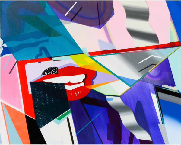 Dragster 6, 2014 Acrylic on canvas 80 x 100 x 2 cm
