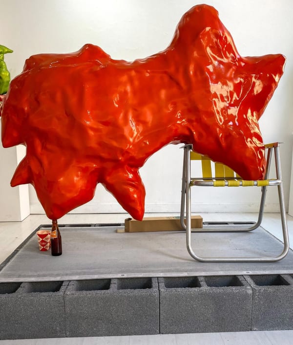 Paco Marcial, Soliloquy with Klappstuhl, 2024