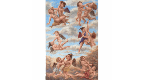 John Alexander Parks, Putti Fight, 2018