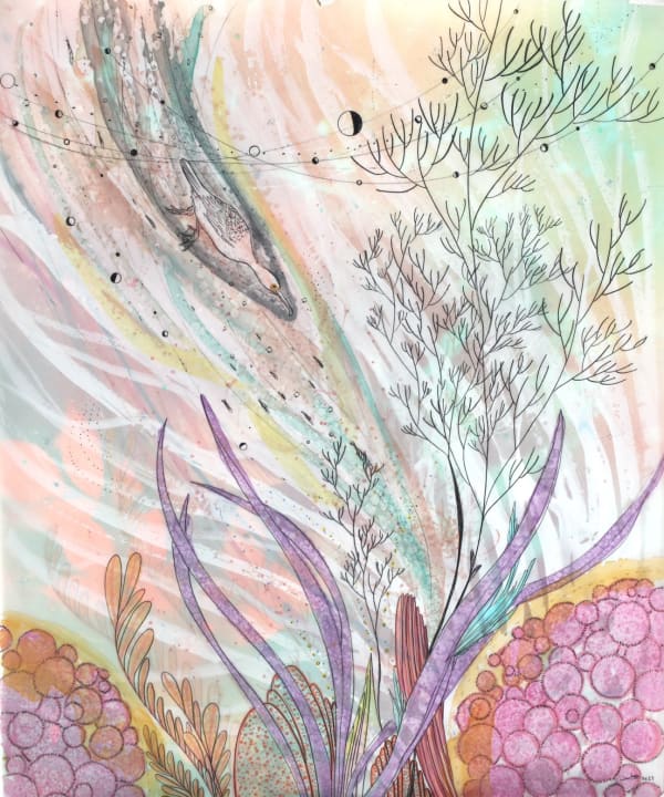 Christine Nguyen, Cosmic Cormorant Light, 2023