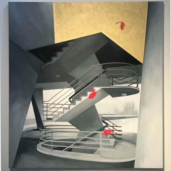 Julie Langsam, Breuer Staircase, Unesco World Headquarters, 2015-2020