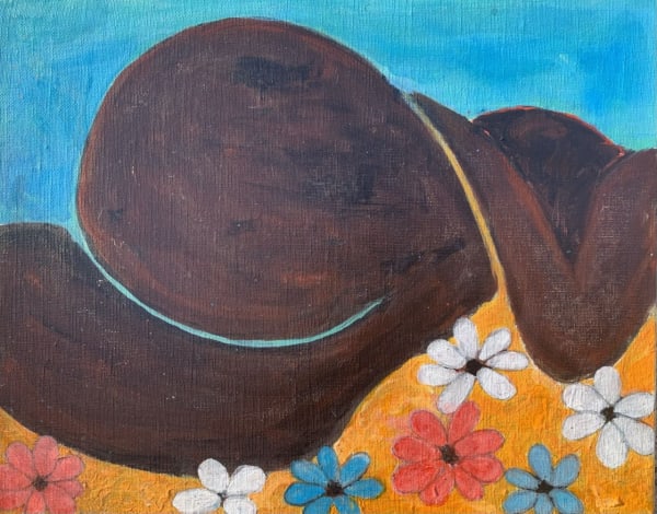 Jean-Guerly Petion, Siesta ou pose facile, 2023