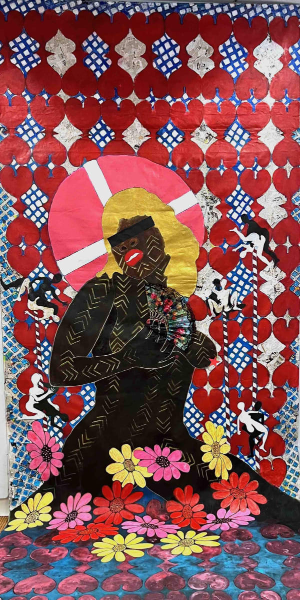 Jean-Guerly Petion, The Myth of Luck(y) bath , 2019