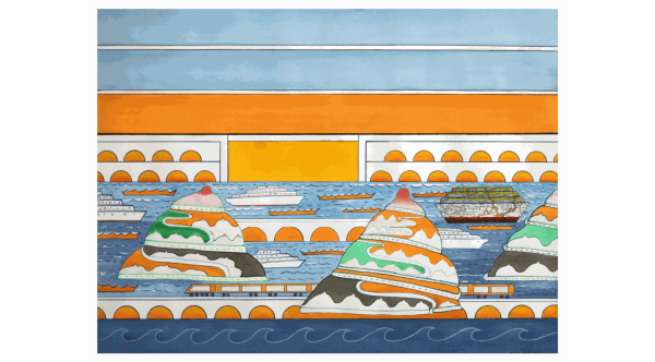 Carlos Rodriguez Cardenas, Scenario V (Landscape), 2020