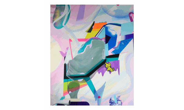 JV-3, 2014 Acrylic on canvas 213.4 x 182.9 x 2.5 cm