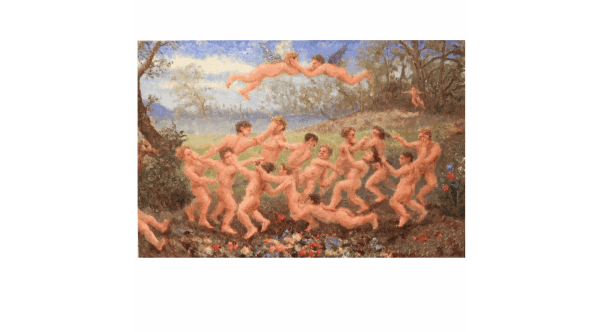John Alexander Parks, Putti Circle, 2018