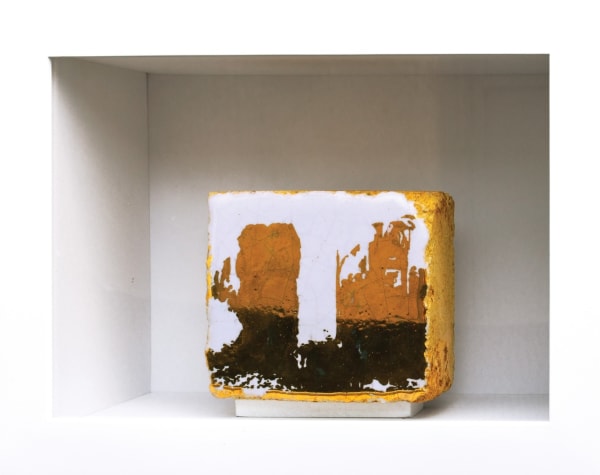 José Vincench, Pintura De Acción (Brick III), 2018