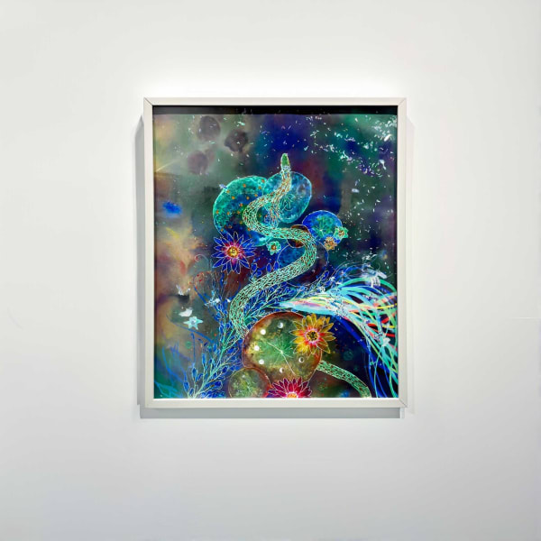 Christine Nguyen, Cosmic Water Snake, 2025
